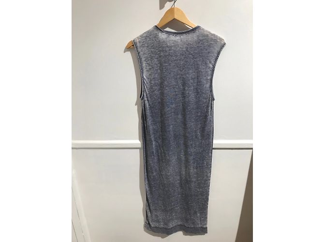 Vestido IRO T.Internacional M Algodón Azul - vista 4