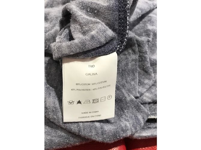 Vestido IRO T.Internacional M Algodón Azul - vista 6