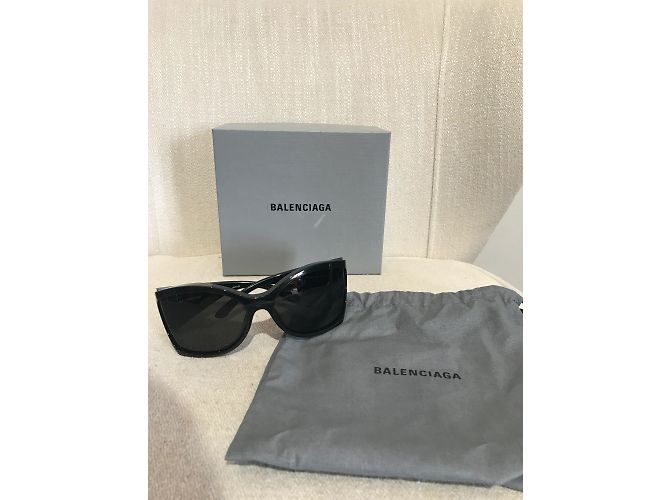 Gafas de sol BALENCIAGA T. Plástico Negro - Ansicht 6