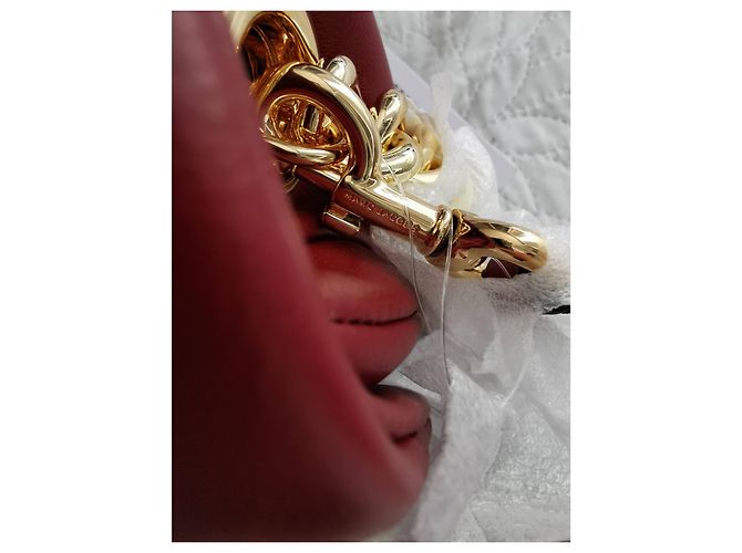 Borsa Marc Jacobs Pillow in pelle bordeaux con finiture oro Rosso Bordò Gold hardware - vista 18