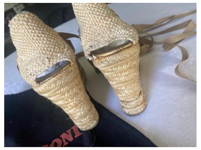 Espadrillas stringate di Missoni Multicolore - vista 10