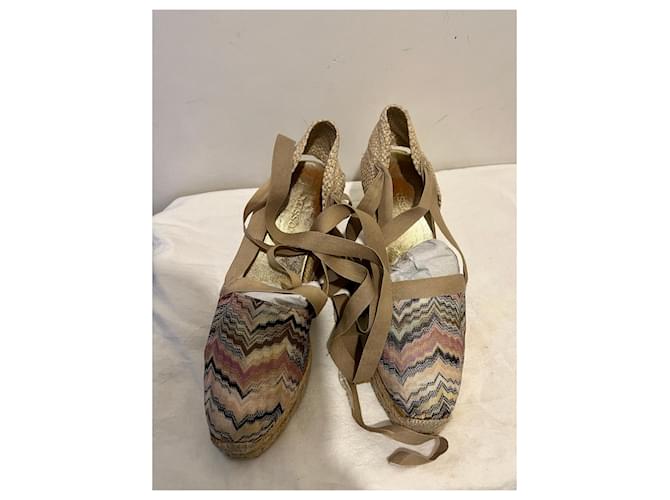Espadrillas stringate di Missoni Multicolore - vista 2