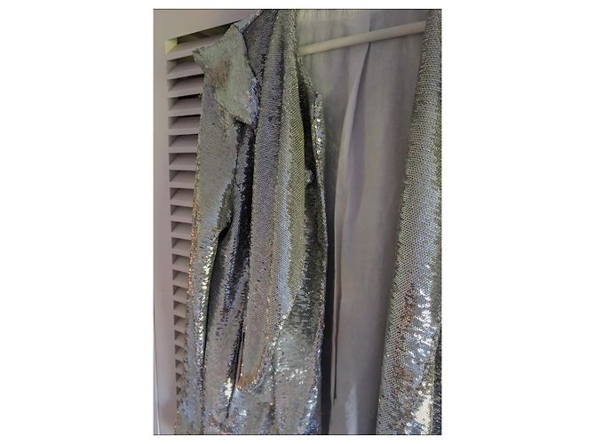 Iro Waklyn Paillettenblazer Silber - Ansicht 5