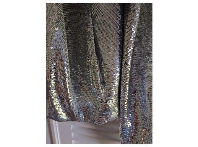 Iro Waklyn Paillettenblazer Silber - Ansicht 6