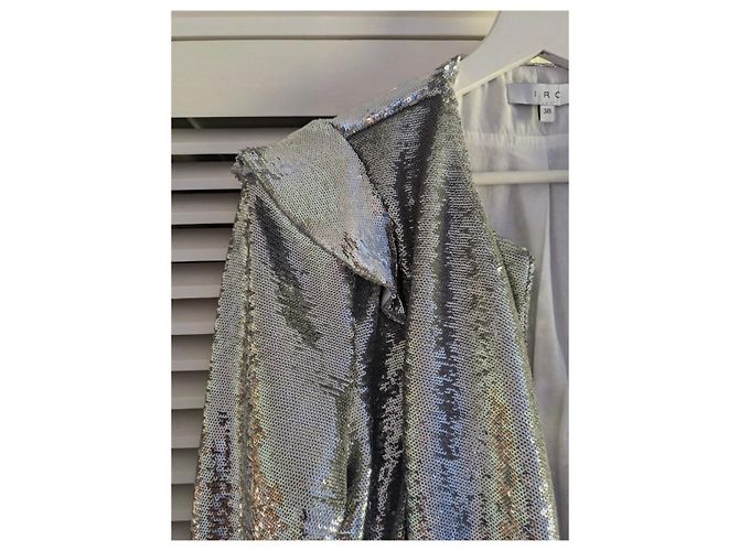 Iro Waklyn Paillettenblazer Silber - Ansicht 9