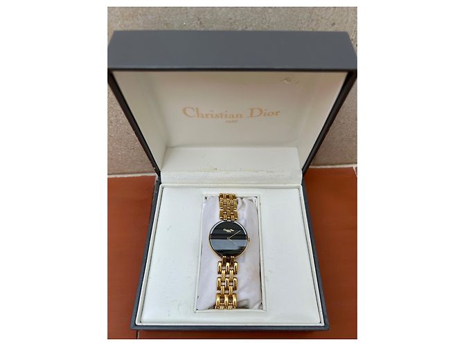Reloj Christian Dior chapado en oro amarillo - vista 2