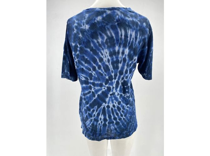 Autre Marque Raquel Allegra tops T.US 2 Cotton Azul - vista 3