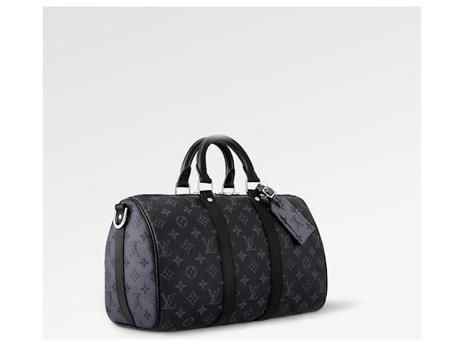 Louis Vuitton LV-Keepall-Finsternis 35cm Grau - Ansicht 2