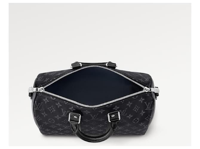 Louis Vuitton LV-Keepall-Finsternis 35cm Grau - Ansicht 3