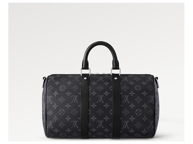 Louis Vuitton LV-Keepall-Finsternis 35cm Grau - Ansicht 5