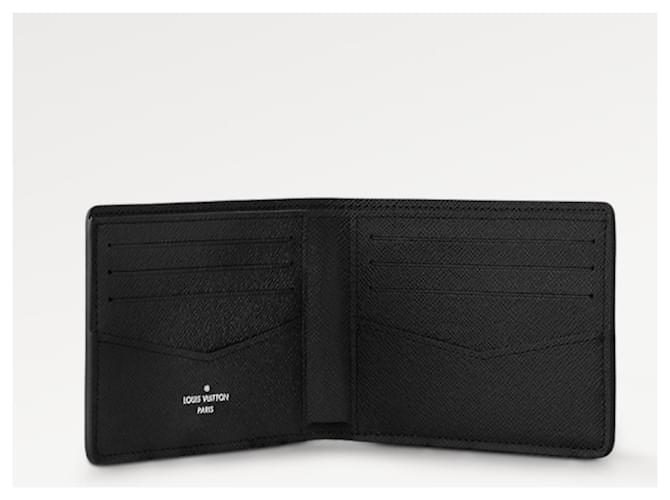 Louis Vuitton Schlanke Geldbörse aus LV Eclipse Canvas Grau - Ansicht 2