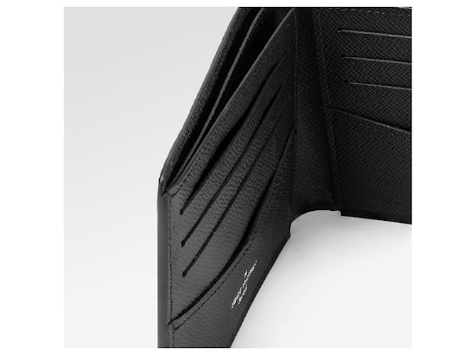Louis Vuitton Schlanke Geldbörse aus LV Eclipse Canvas Grau - Ansicht 3