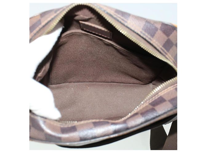 LOUIS VUITTON Damier Ebene Olaf PM Borsa a tracolla N41442 LV Auth bs5247 - vista 11