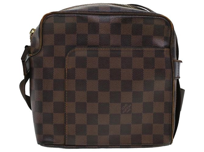 LOUIS VUITTON Damier Ebene Olaf PM Borsa a tracolla N41442 LV Auth bs5247 - vista 13