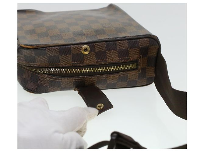 LOUIS VUITTON Damier Ebene Olaf PM Borsa a tracolla N41442 LV Auth bs5247 - vista 17