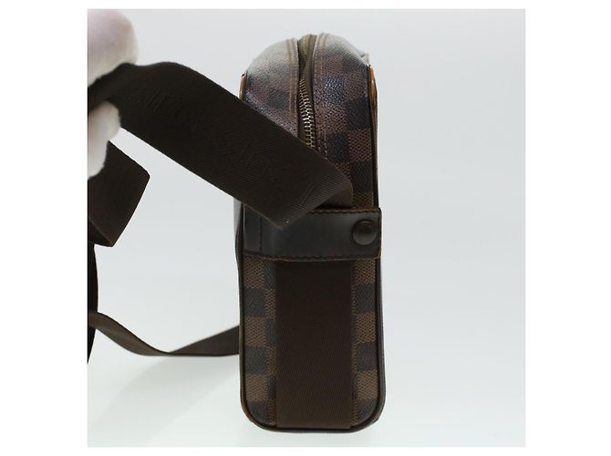 LOUIS VUITTON Damier Ebene Olaf PM Borsa a tracolla N41442 LV Auth bs5247 - vista 3
