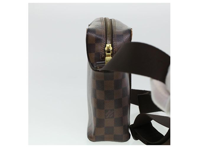 LOUIS VUITTON Damier Ebene Olaf PM Borsa a tracolla N41442 LV Auth bs5247 - vista 4