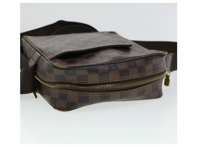LOUIS VUITTON Damier Ebene Olaf PM Borsa a tracolla N41442 LV Auth bs5247 - vista 6
