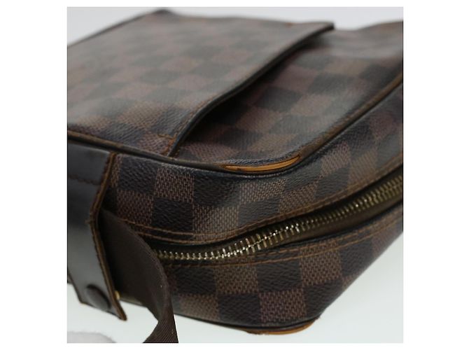 LOUIS VUITTON Damier Ebene Olaf PM Borsa a tracolla N41442 LV Auth bs5247 - vista 7