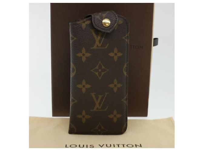LOUIS VUITTON Monogram Etui Lunette PM Brillenetui M66545 LV Auth 42016 - Ansicht 12