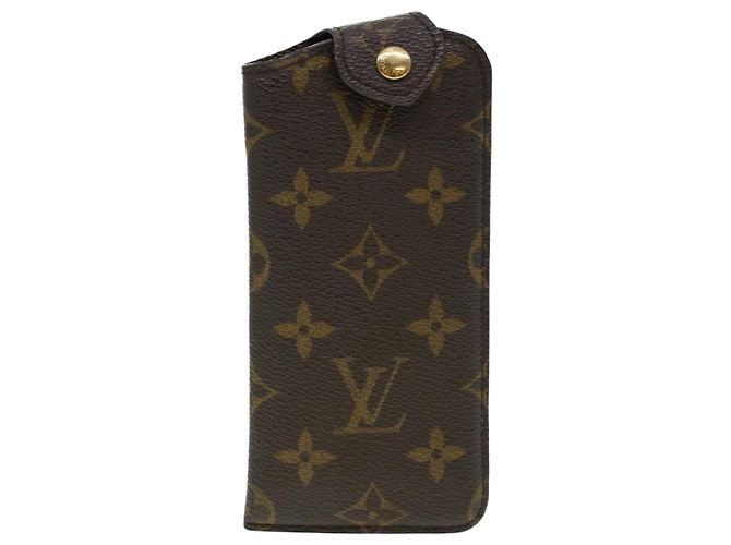 LOUIS VUITTON Monogram Etui Lunette PM Brillenetui M66545 LV Auth 42016 - Ansicht 13