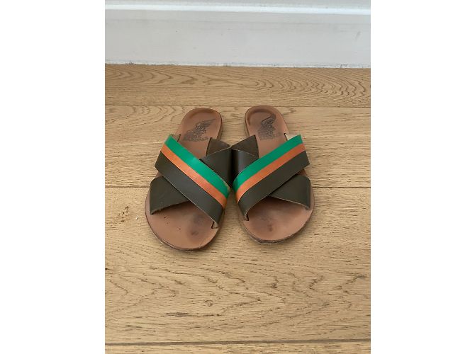 Ancient Greek Sandals SANDALI GRECI ANTICHI Sandali T.EU 35 Pelle Cachi - vista 2