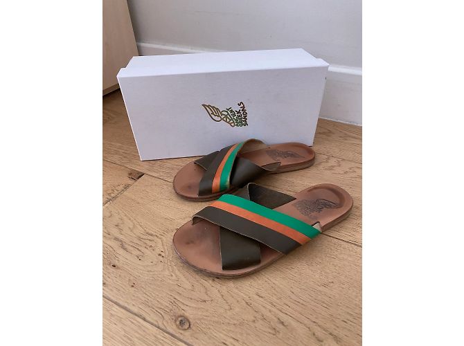 Ancient Greek Sandals SANDALI GRECI ANTICHI Sandali T.EU 35 Pelle Cachi - vista 6