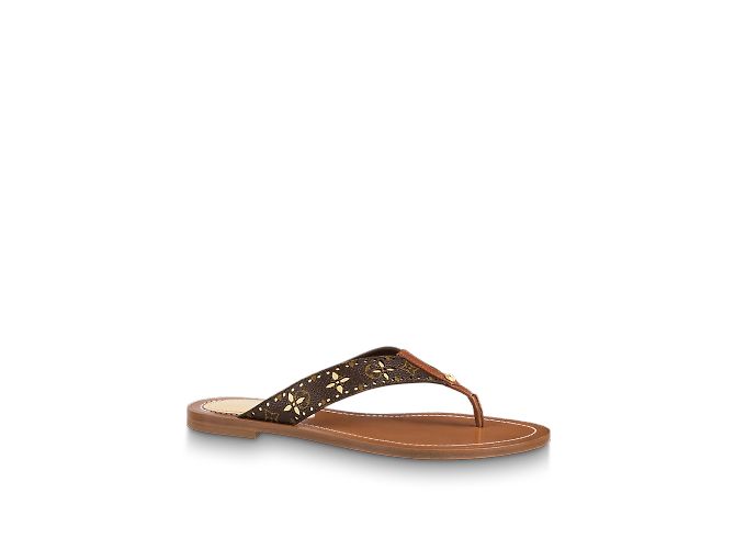 LOUIS VUITTON  Mules & clogs T.EU 37 Leather Brown - view 2