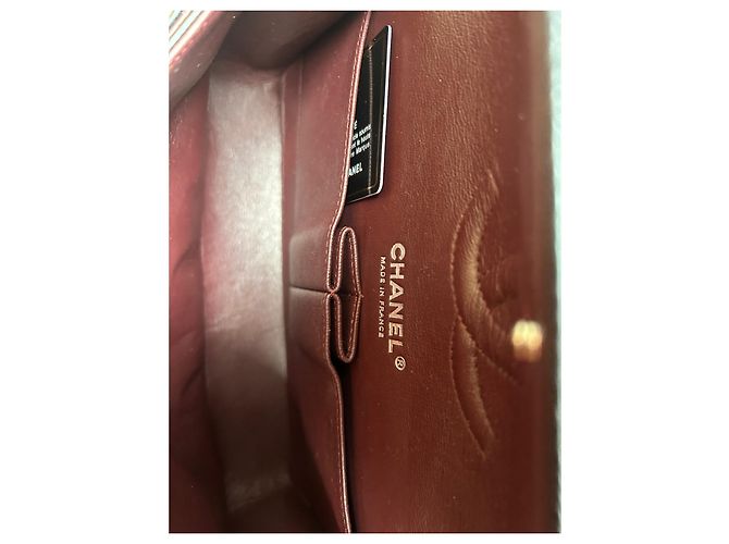Borsa a mano Chanel in pelle caviar nera media Nero - vista 10