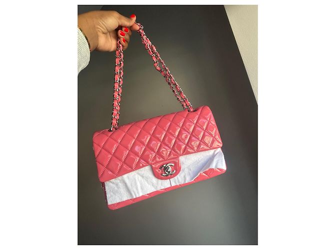Timeless Borsa Chanel classica senza tempo Rosa - vista 3