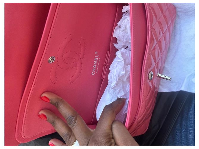Timeless Borsa Chanel classica senza tempo Rosa - vista 6