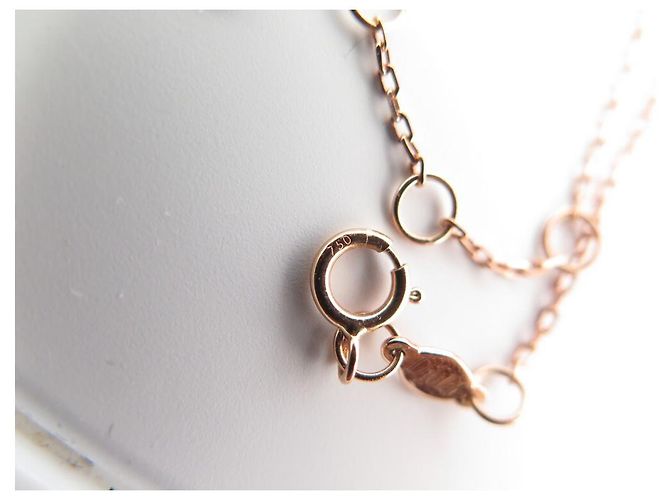 COLLANA STELLA CADENTE DJULA 40 alla 43 CM IN ORO ROSA 18COLLANA K E DIAMANTI D'oro - vista 3