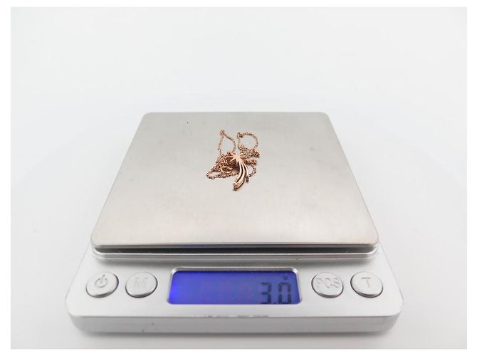 COLLANA STELLA CADENTE DJULA 40 alla 43 CM IN ORO ROSA 18COLLANA K E DIAMANTI D'oro - vista 5