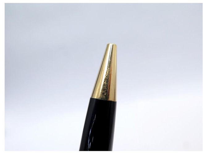 MONTBLANC MEISTERSTUCK CLASSIC GOLD MB KUGELSCHREIBER10883 SCHWARZER HARZSTIFT - Ansicht 10