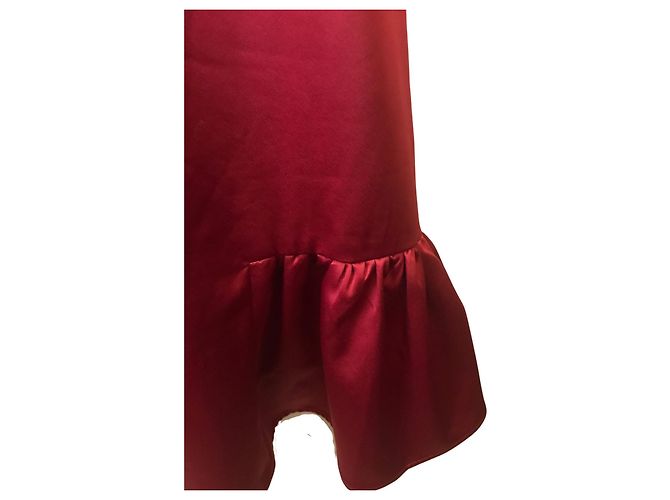 Autre Marque vestido oversize francés Burdeos - vista 3