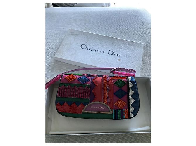Borsa baguette Dior Malice di John Galliano Multicolore - vista 9