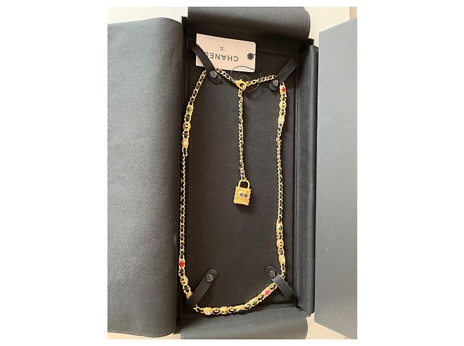 Chanel-Juwelengürtel / Taille 85 / never worn Gold hardware - Ansicht 2