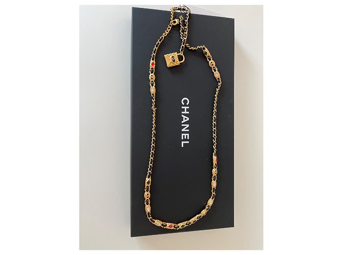 Chanel-Juwelengürtel / Taille 85 / never worn Gold hardware - Ansicht 4