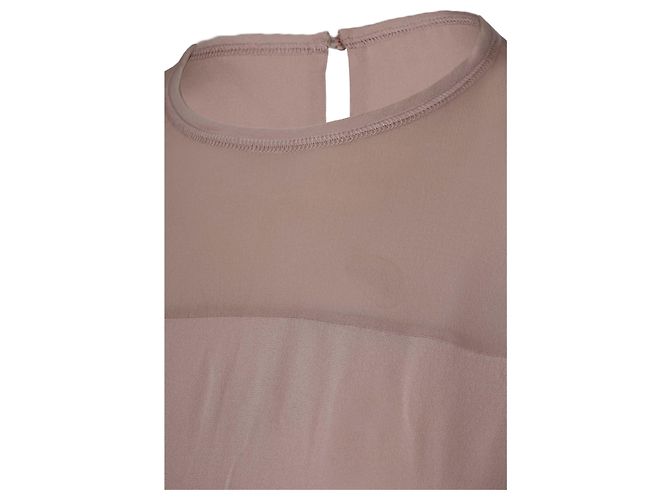 Diane Von Furstenberg Blassrosa Bluse Pink - Ansicht 4