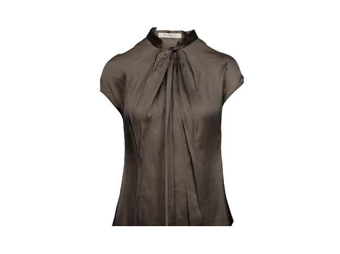 Blusa de seda Marc Cain Verde - vista 2