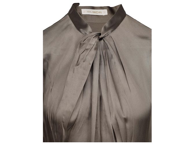 Blusa de seda Marc Cain Verde - vista 4
