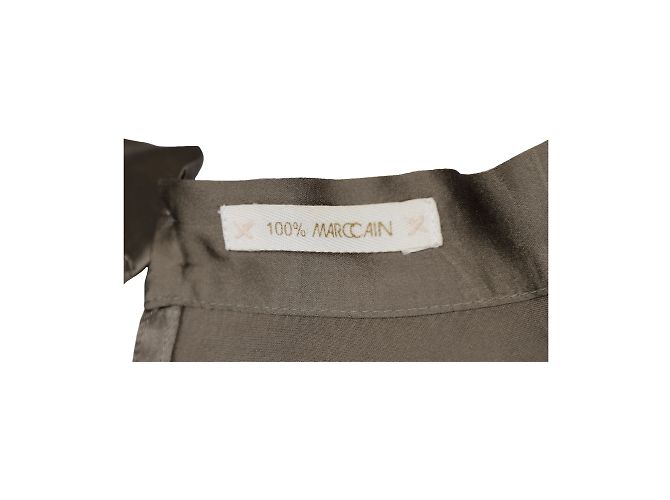 Blusa de seda Marc Cain Verde - vista 6