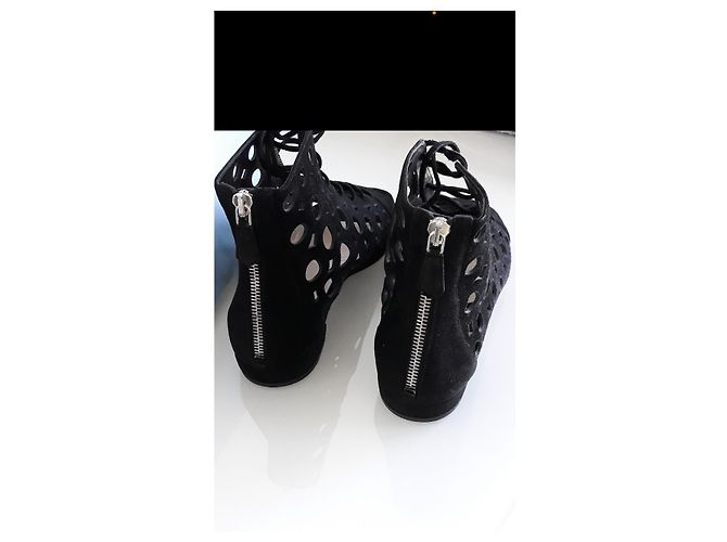 Prada Espadrilles aus Hirschleder Schwarz - Ansicht 2