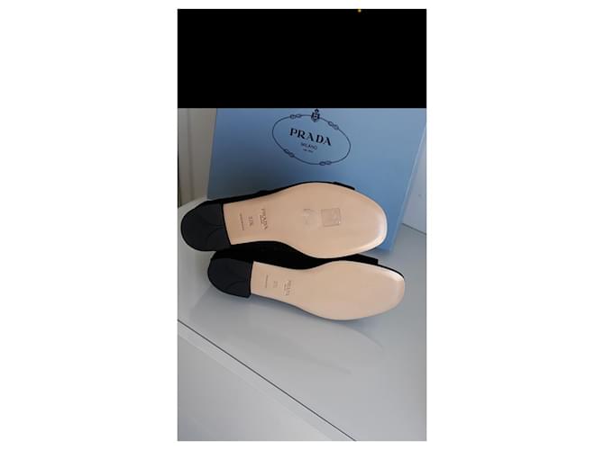 Prada Espadrilles aus Hirschleder Schwarz - Ansicht 3