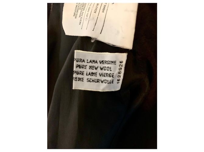 Giacca da abito vintage DIOR Nero - vista 4