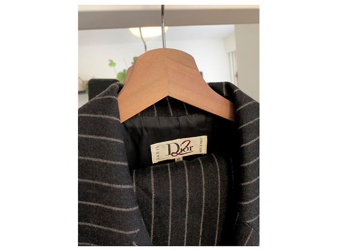 Giacca da abito vintage DIOR Nero - vista 6