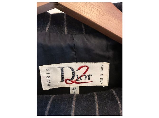 Giacca da abito vintage DIOR Nero - vista 8