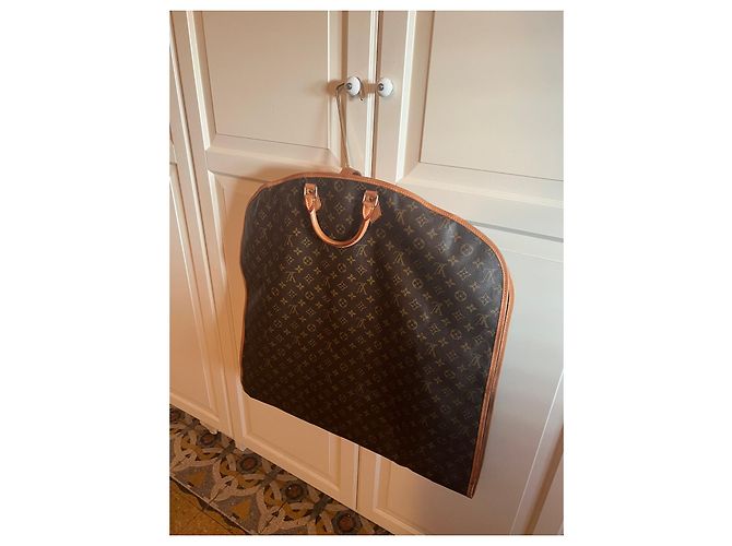 Custodia da viaggio Louis Vuitton Pelle Monogramma Marrone - vista 13