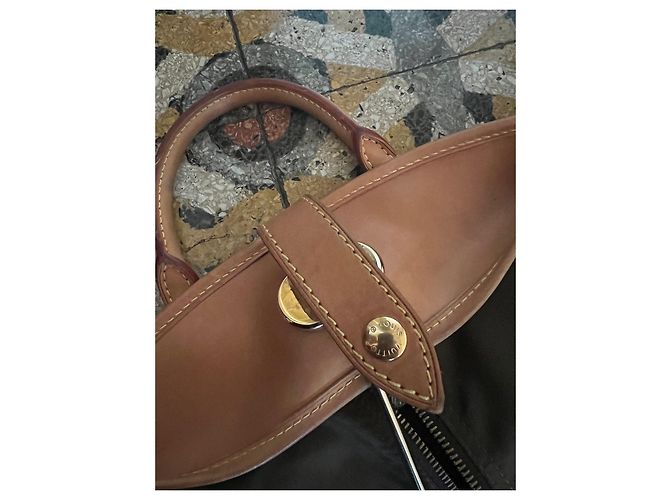 Custodia da viaggio Louis Vuitton Pelle Monogramma Marrone - vista 4