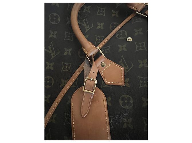 Custodia da viaggio Louis Vuitton Pelle Monogramma Marrone - vista 8
